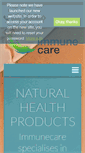 Mobile Screenshot of immunecare.co.nz